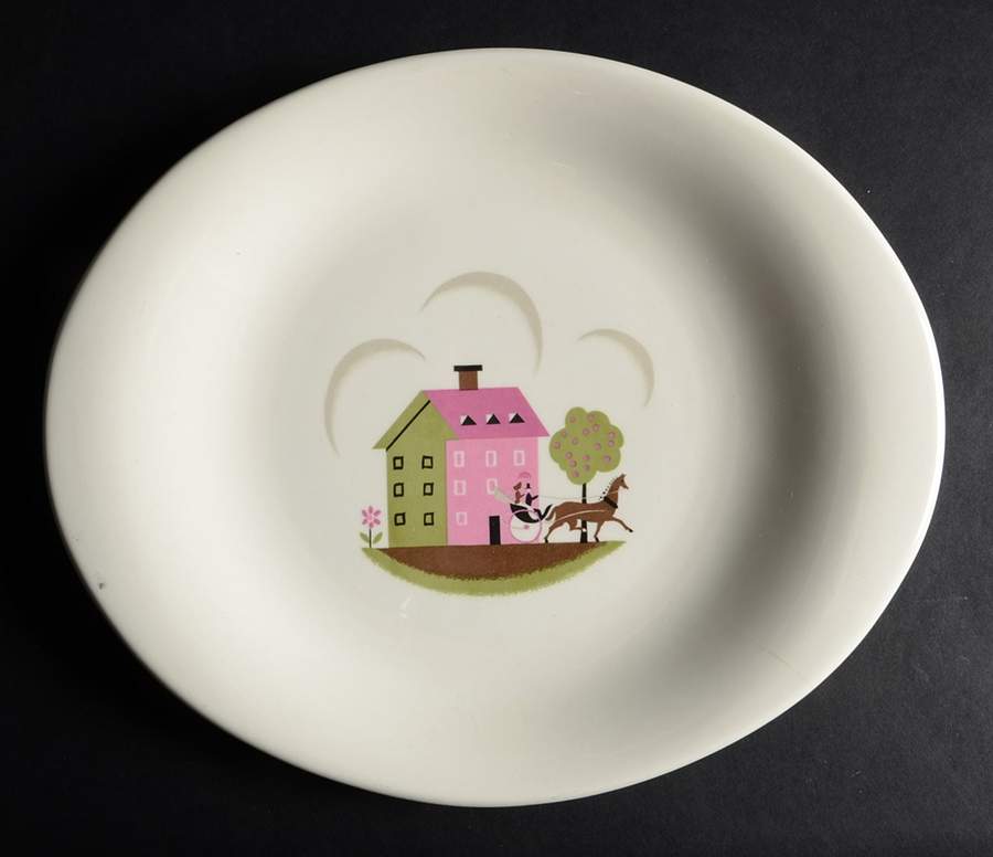 Sunday Afternoon 12" Oval Serving Platter by Steubenville-1