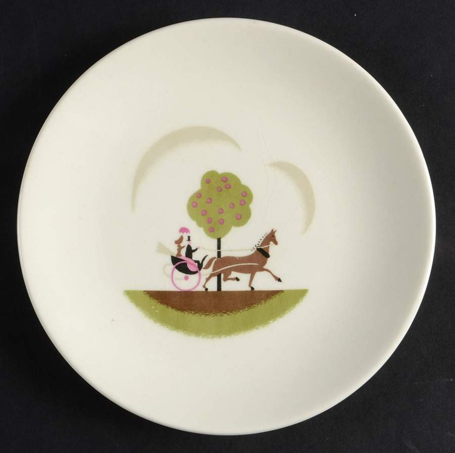 Sunday Afternoon Bread & Butter Plate by Steubenville-1