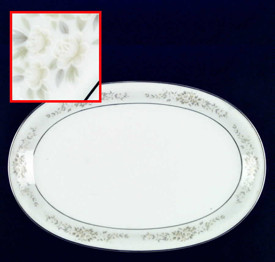 SLT107 14" Oval Serving Platter by Seltmann-1