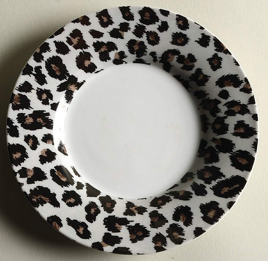 Snow Leopard Saucer by Sakura-1