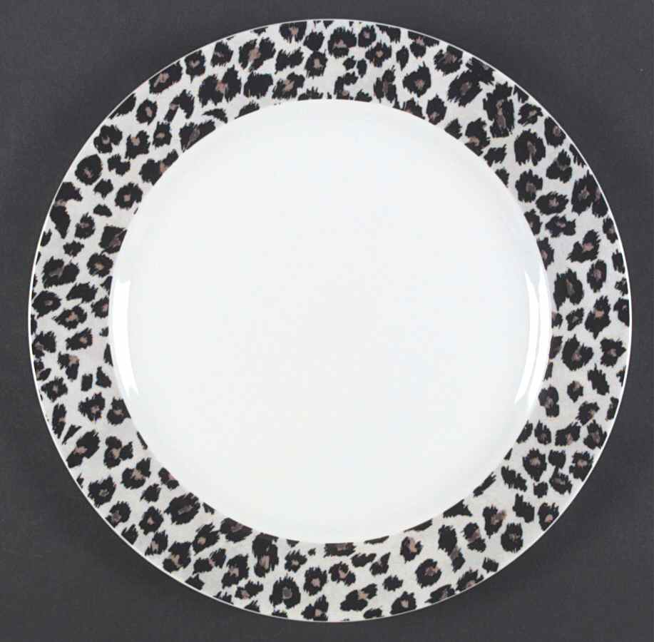 Snow Leopard Dinner Plate by Sakura-1