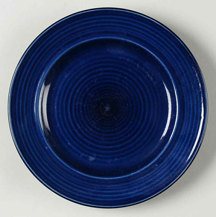 Carnivale Dark Blue Salad Plate by Signature-1