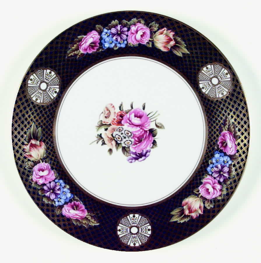 Regency Coupe Luncheon Plate by Spode-1