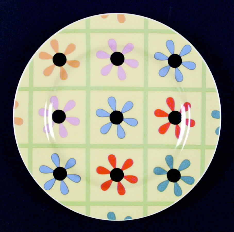Stripes Salad Plate by Swid Powell-1