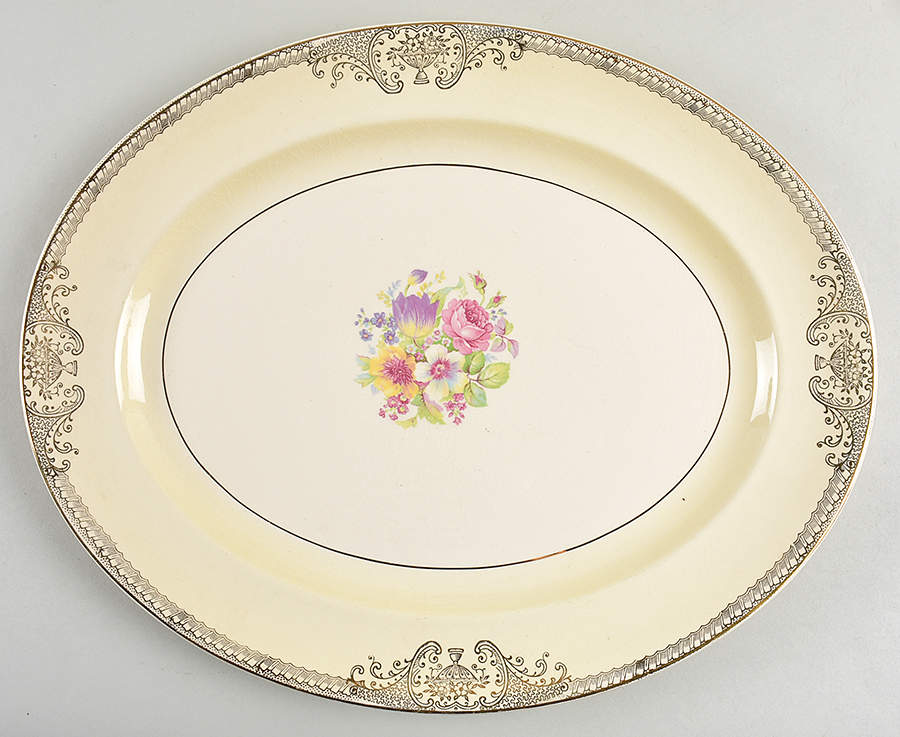 STT122 15" Oval Serving Platter by Stetson-1