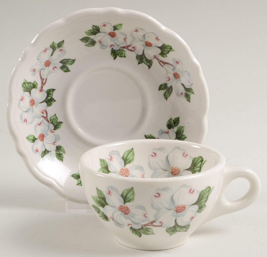 SY317 Flat Cup & Saucer Set by Syracuse-1