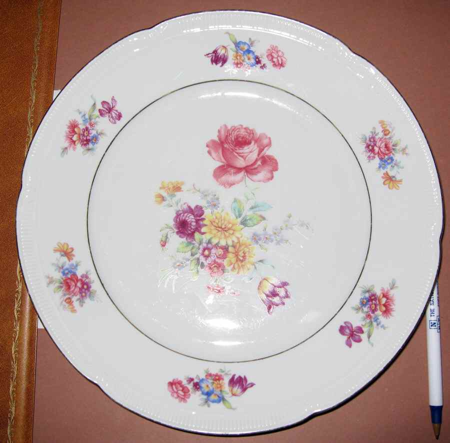 Minuet Bread & Butter Plate by Scherzer-1