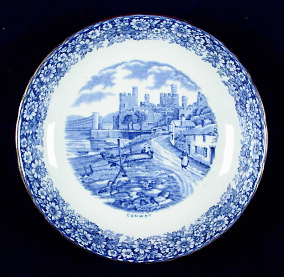 Historical Britain Blue Coupe Soup Bowl by Sutherland-1
