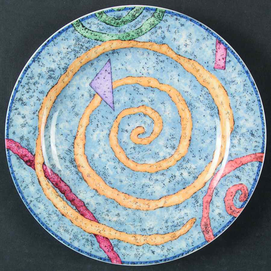 Spectrum Salad Plate by Sakura-1