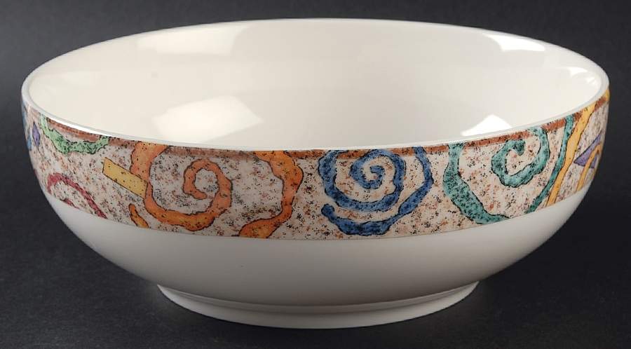 Spectrum 9" Round Vegetable Bowl by Sakura-1