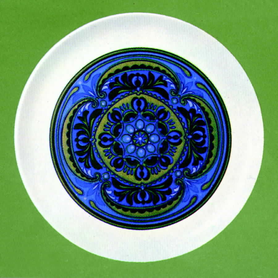 Frolic Dinner Plate by Sango-1