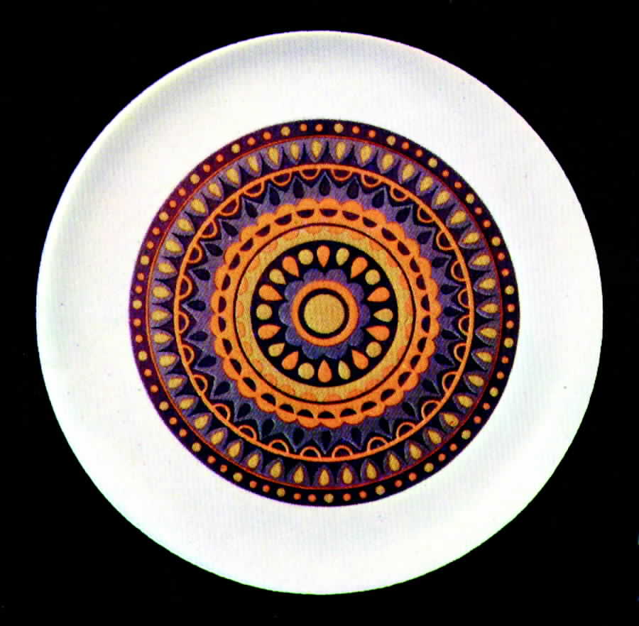 Aztec Dinner Plate by Sango-1