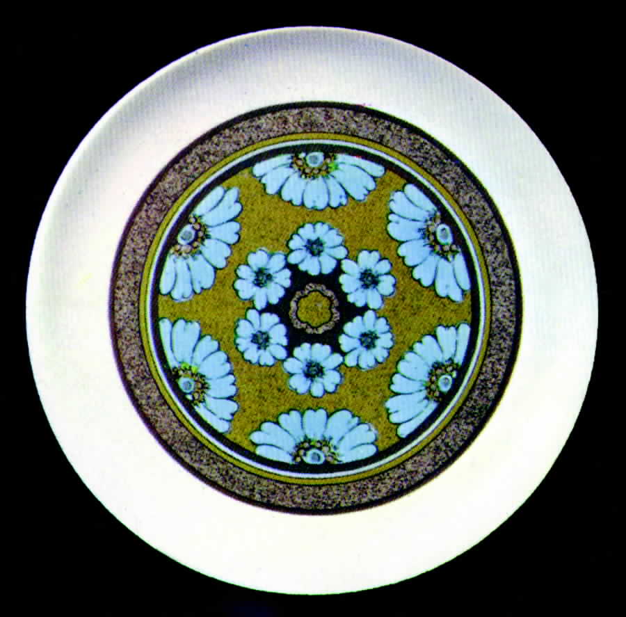 Tea House Dinner Plate by Sango-1