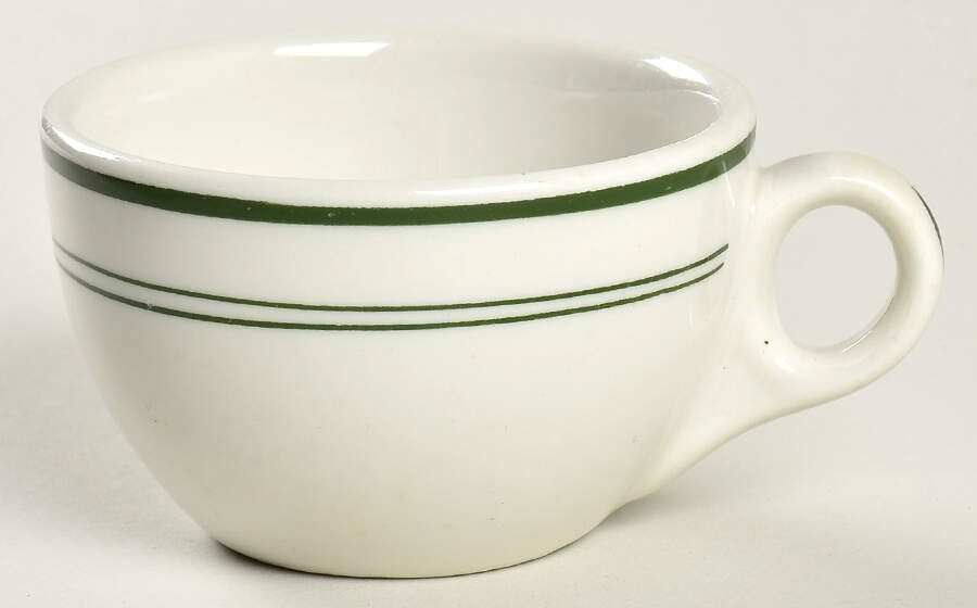 STR22 Flat Cup by Sterling China (USA)-1