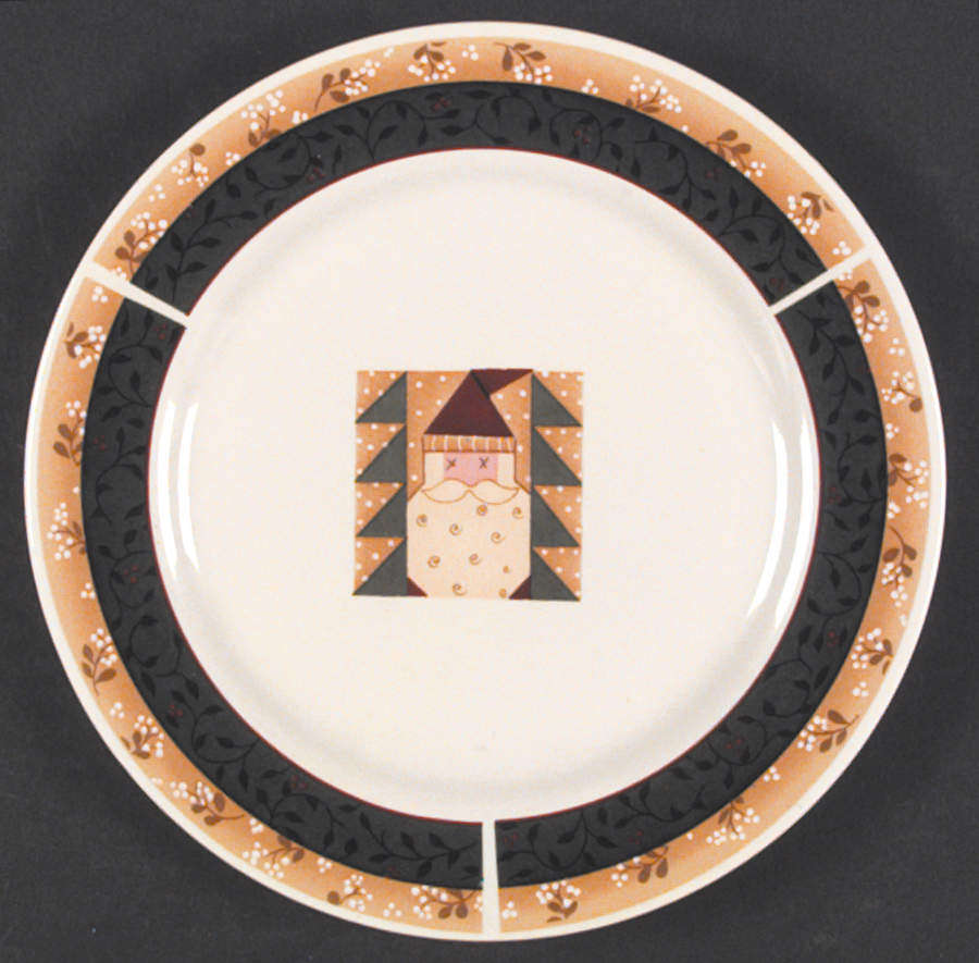 Christmas Patch Salad Plate by Sakura-1