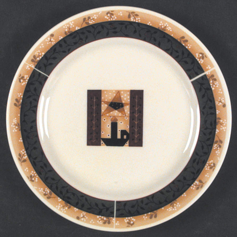 Christmas Patch Salad Plate by Sakura-1