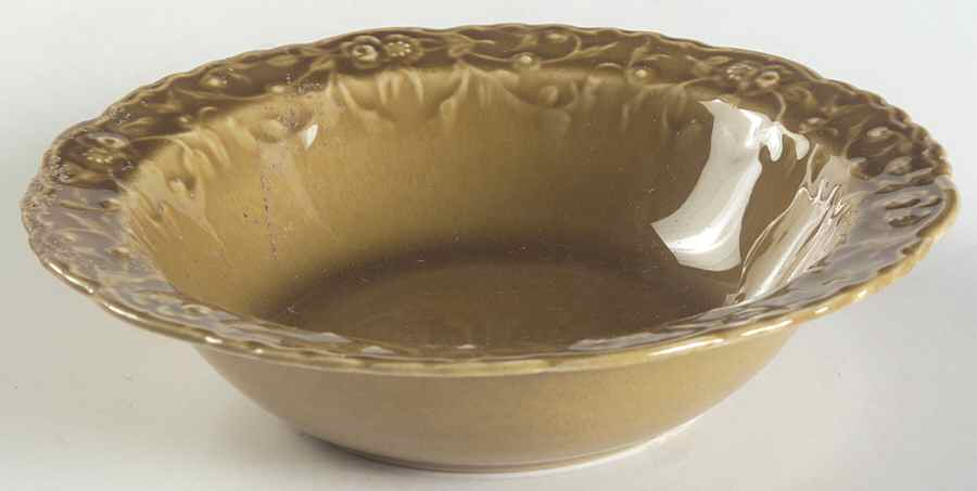 Epicure Cognac Rim Cereal Bowl by Steubenville-1