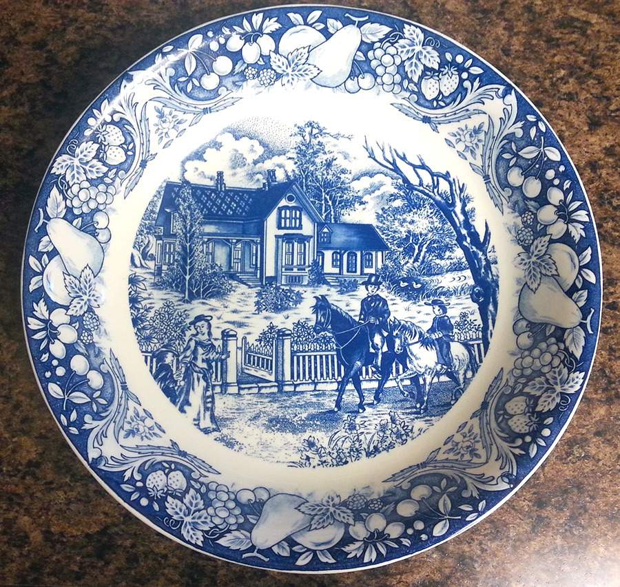 SNY2 14" Chop Plate (Round Platter) by Sanyei-1