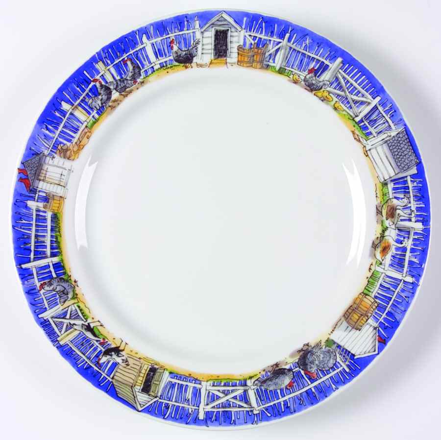 Williamsburg Dinner Plate by Sadek-1