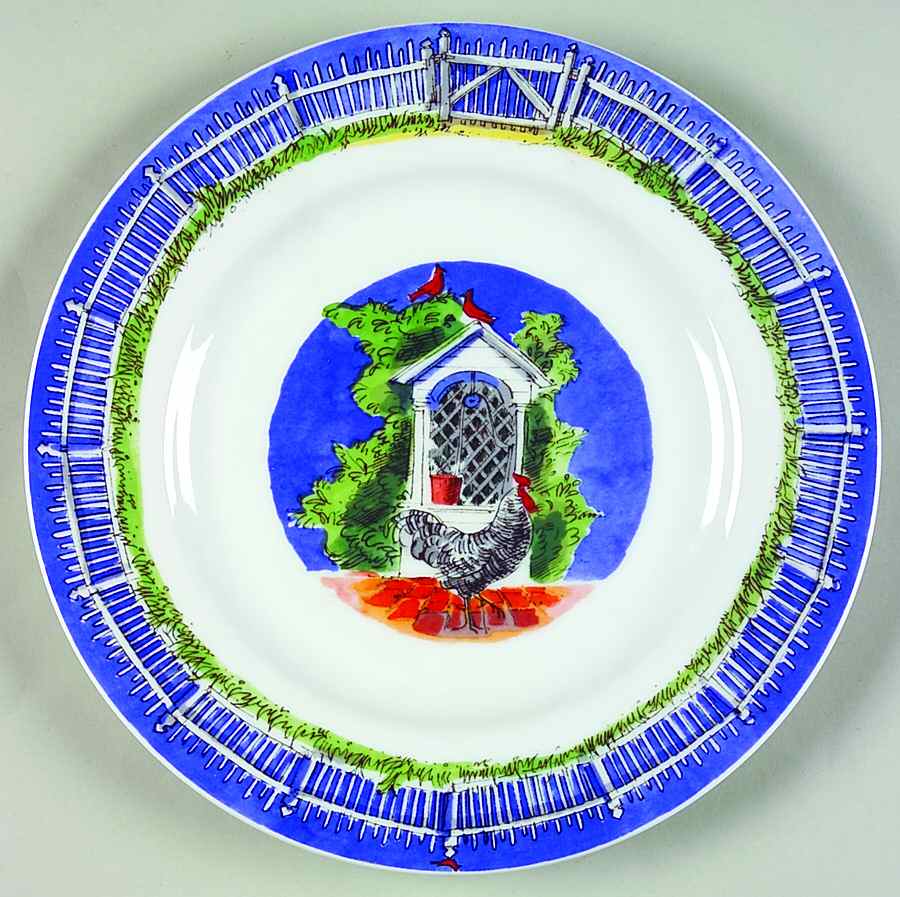 Williamsburg Salad Plate by Sadek-1
