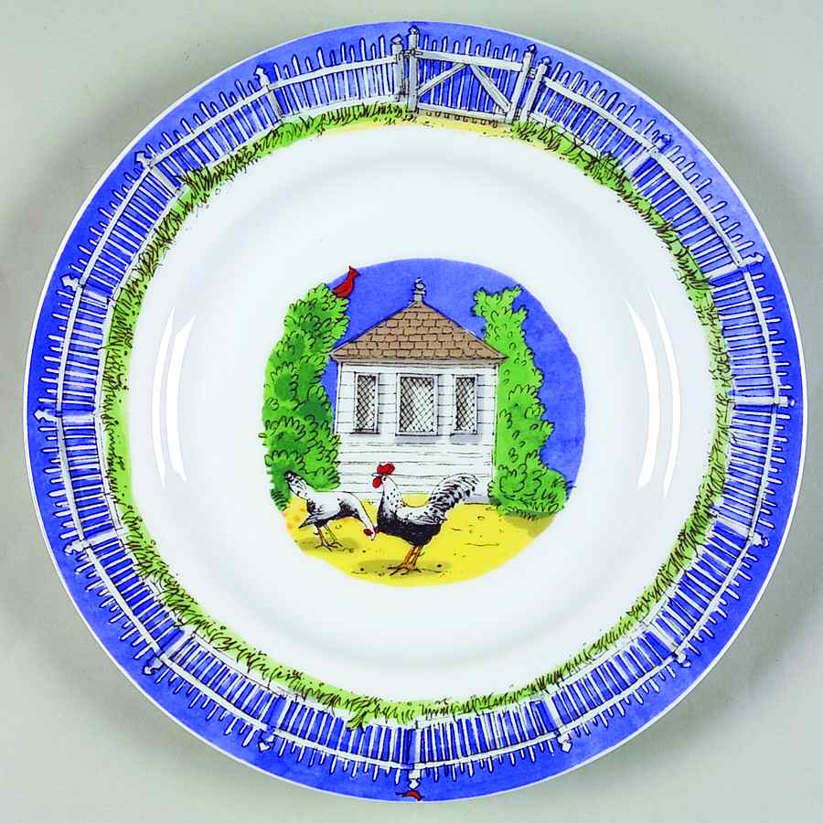 Williamsburg Salad Plate by Sadek-1