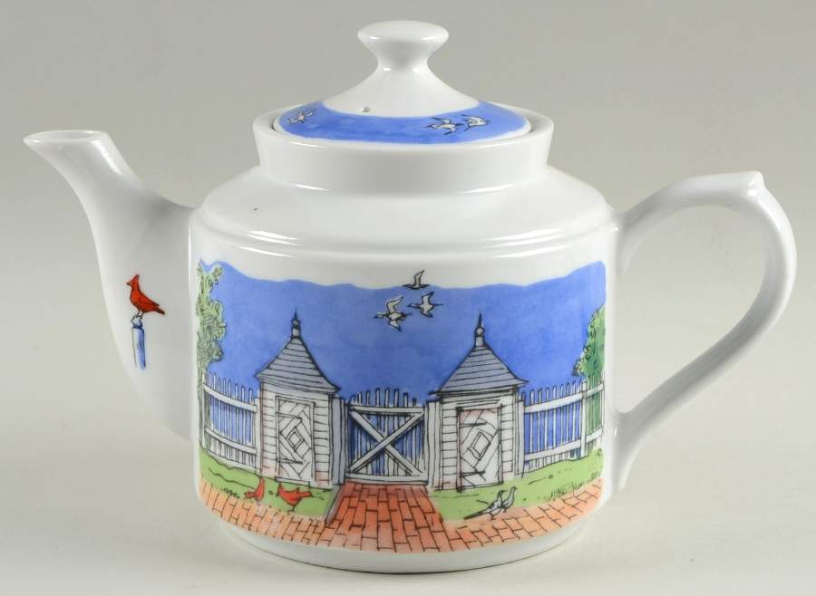Williamsburg Teapot & Lid by Sadek-1