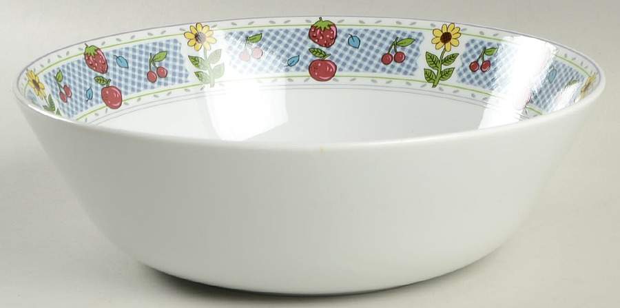 Country Kitchen 9" Round Vegetable Bowl by Studio Nova-1