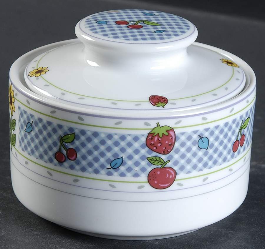 Country Kitchen Sugar Bowl & Lid by Studio Nova-1