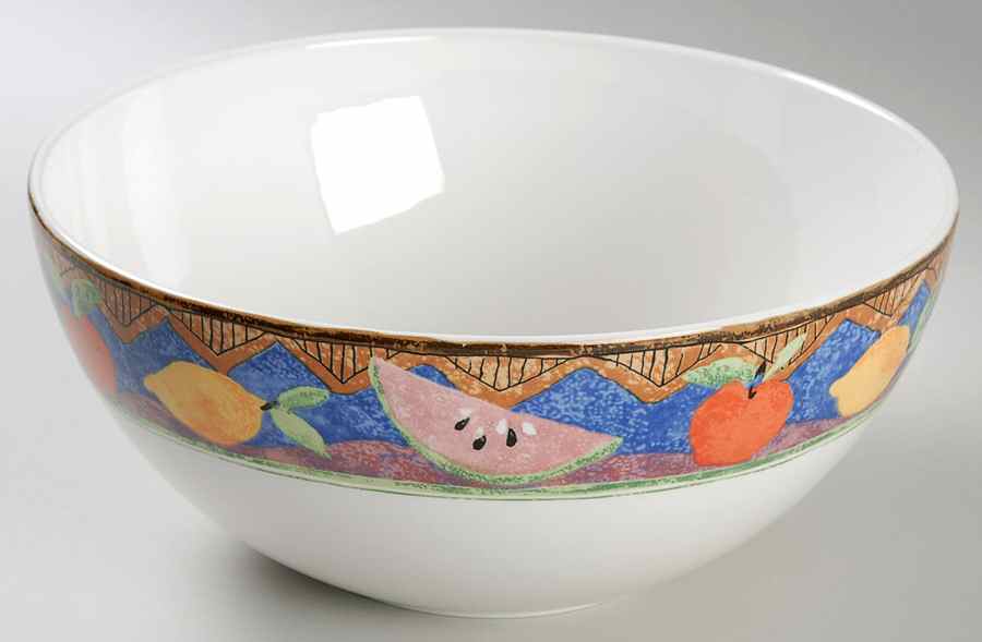 Country Vista 8" Round Vegetable Bowl by Studio Nova-1