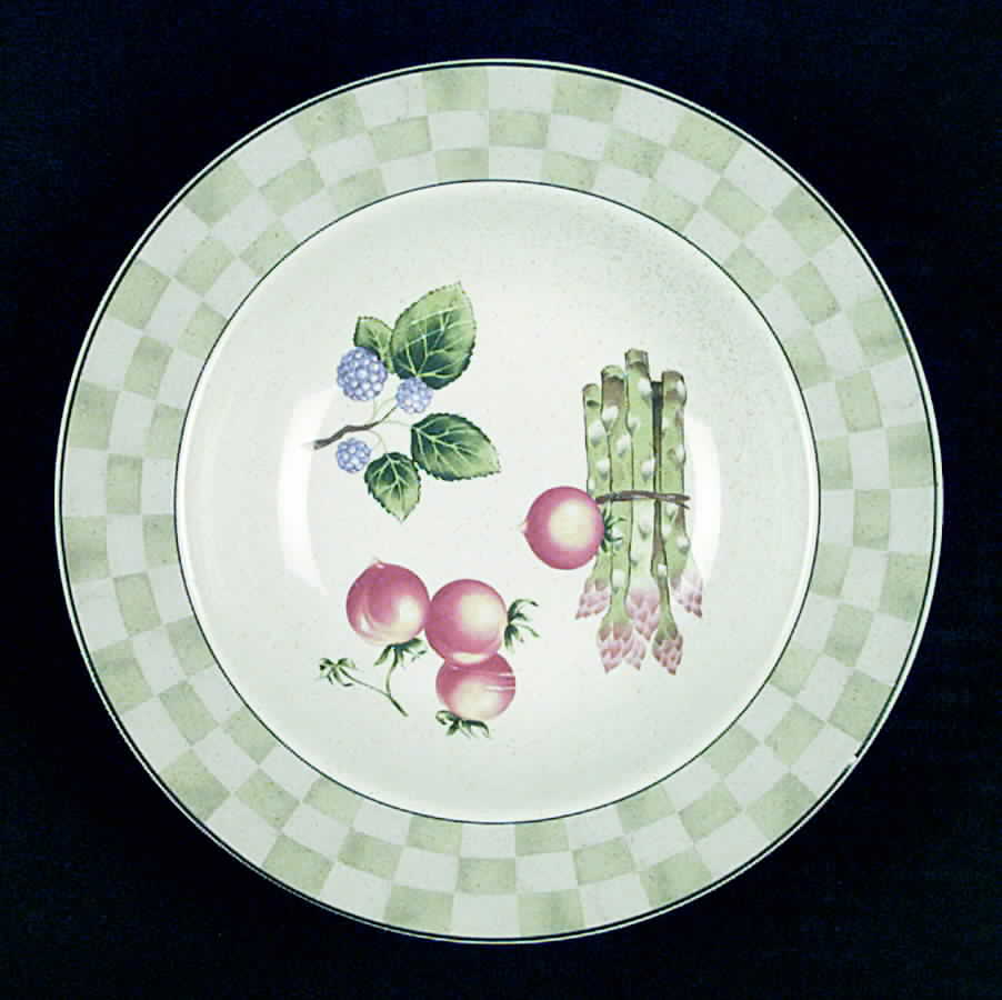Vegetable Garden Rim Soup Bowl by Studio Nova-1