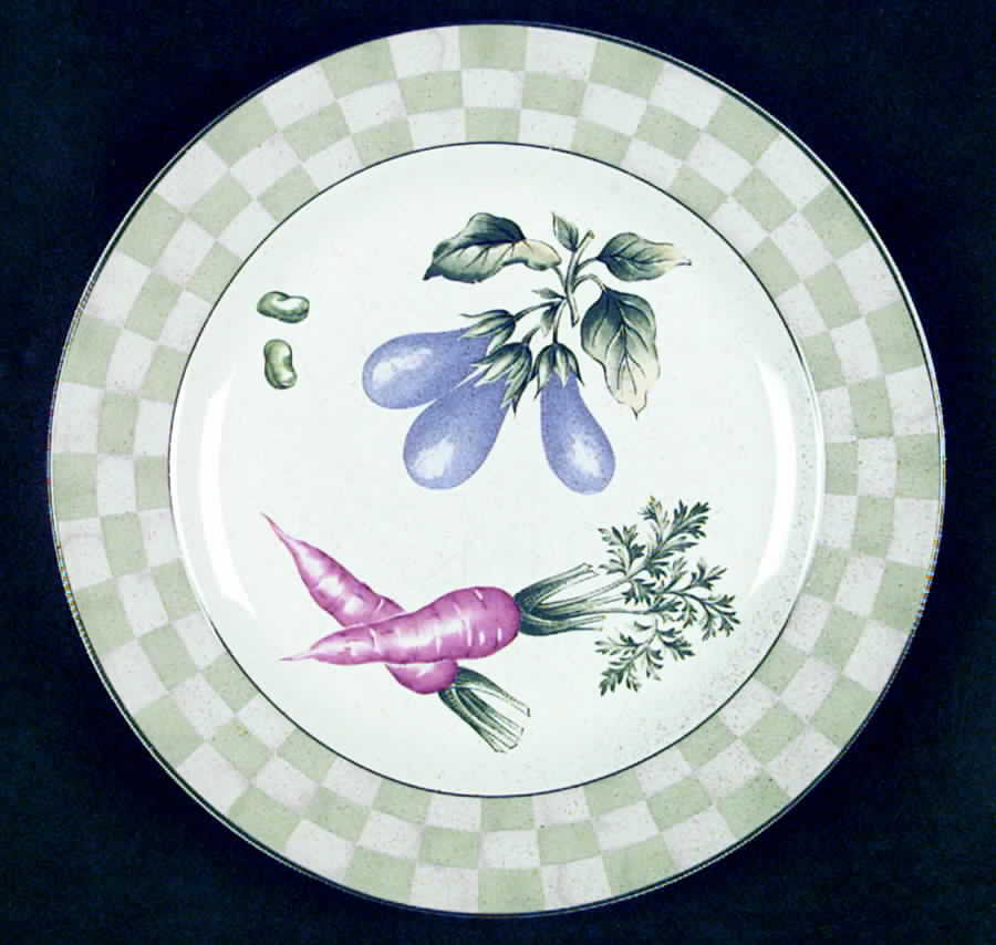 Vegetable Garden Salad Plate by Studio Nova-1