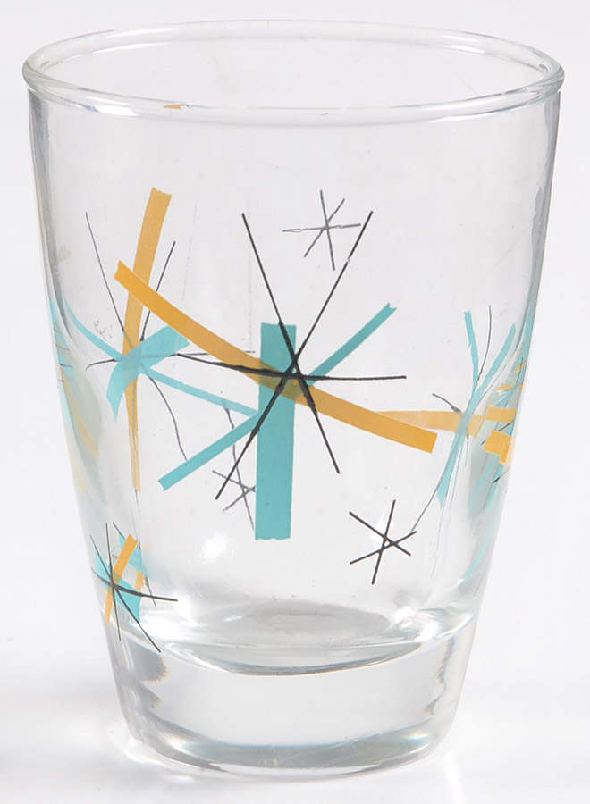 Hop Scotch Turquoise Glassware Juice by Salem-1