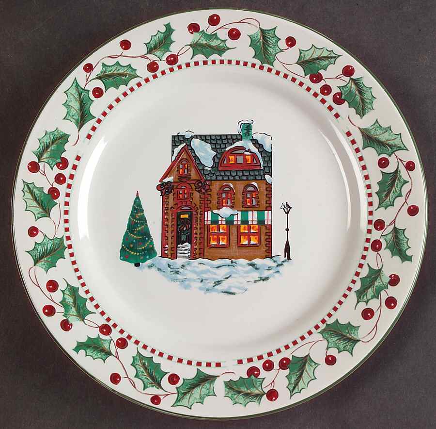 Winter Wonderland Accent Salad Plate by Sakura-1