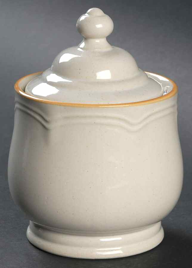 Bountiful Sugar Bowl & Lid by Sango-1