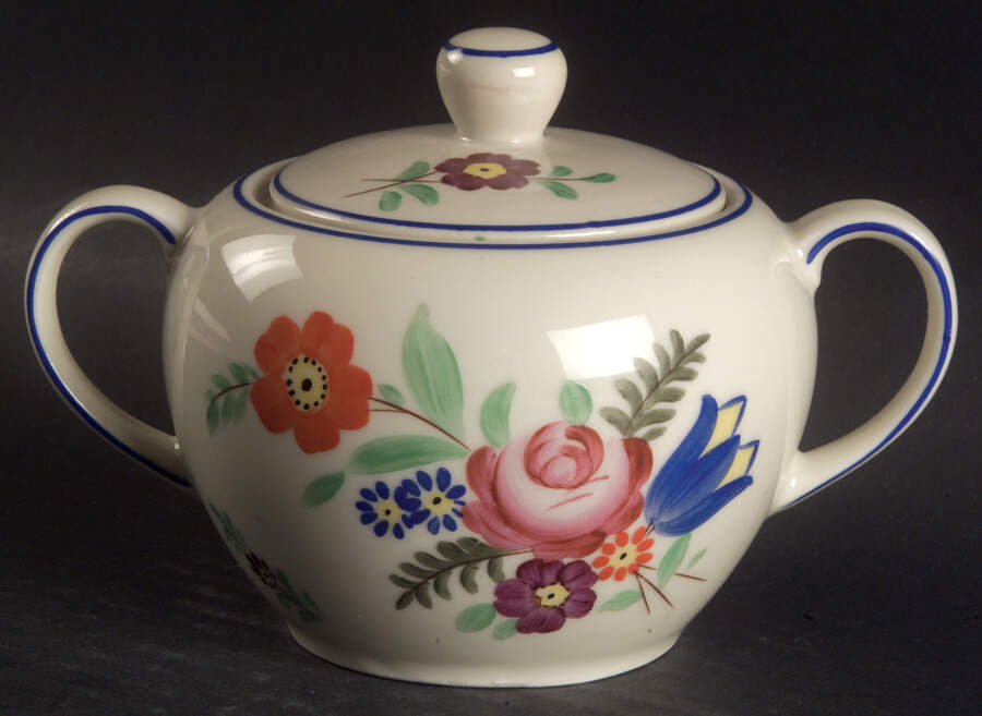SLT113 Sugar Bowl & Lid by Seltmann-1