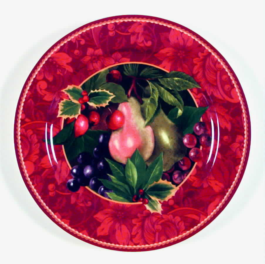 Holiday Abundance Salad Plate by Sakura-1