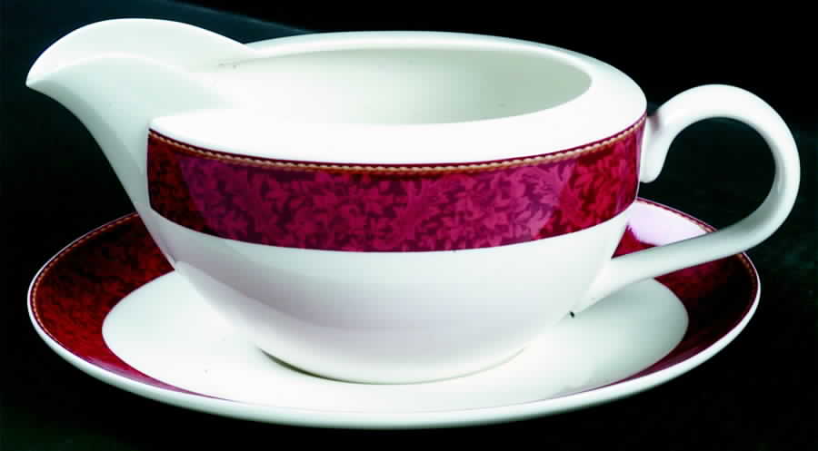 Holiday Abundance Gravy Boat & Underplate by Sakura-1
