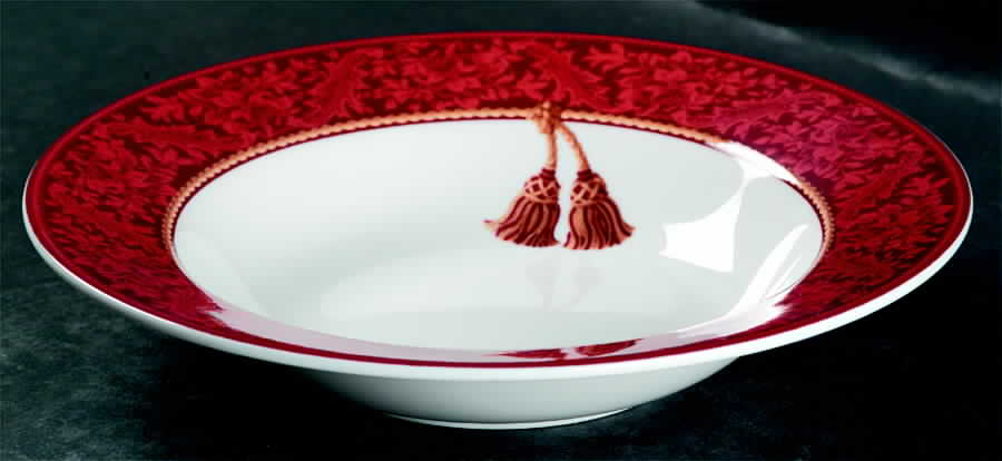 Holiday Abundance Rim Soup Bowl by Sakura-1