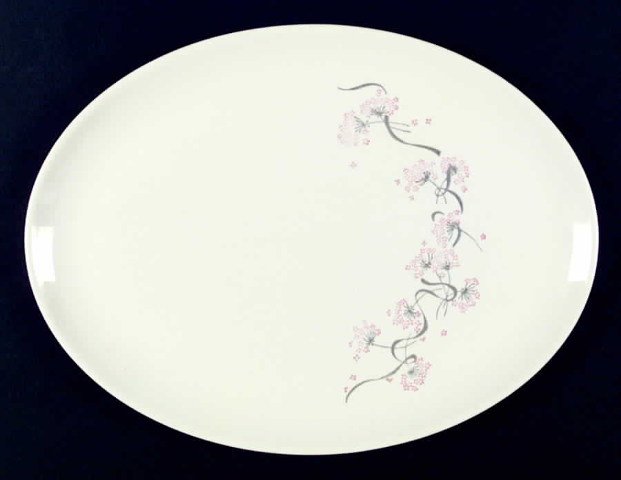 STT128 13" Oval Serving Platter by Stetson-1