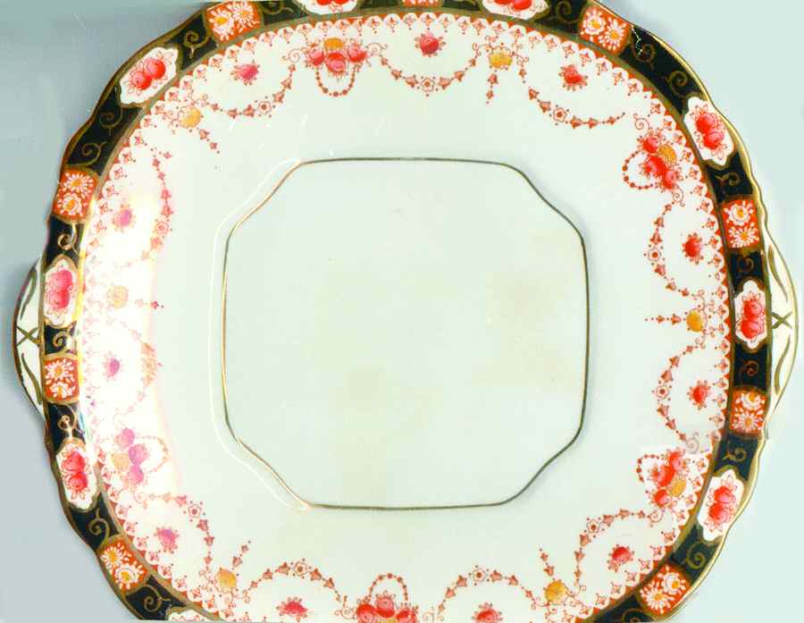 SLS10 Square Handled Cake Plate by Salisbury-1