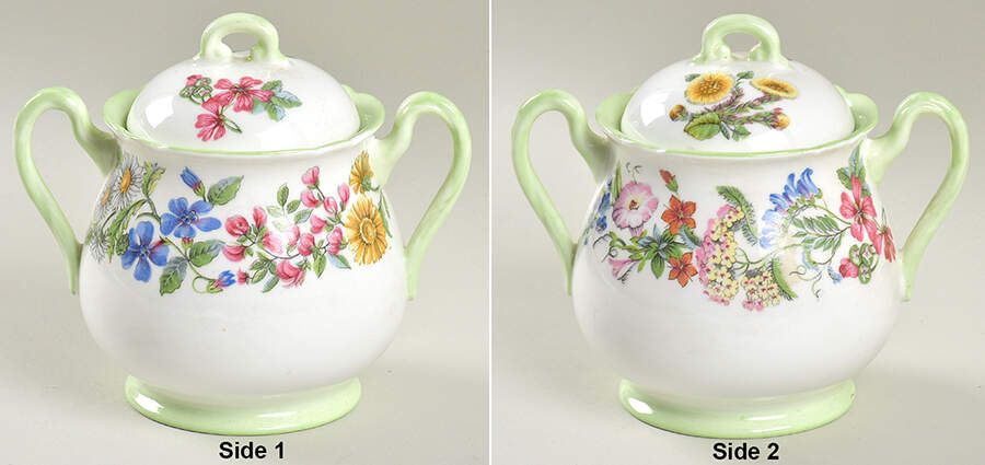 Hedgerow Sugar Bowl & Lid by Shelley-1