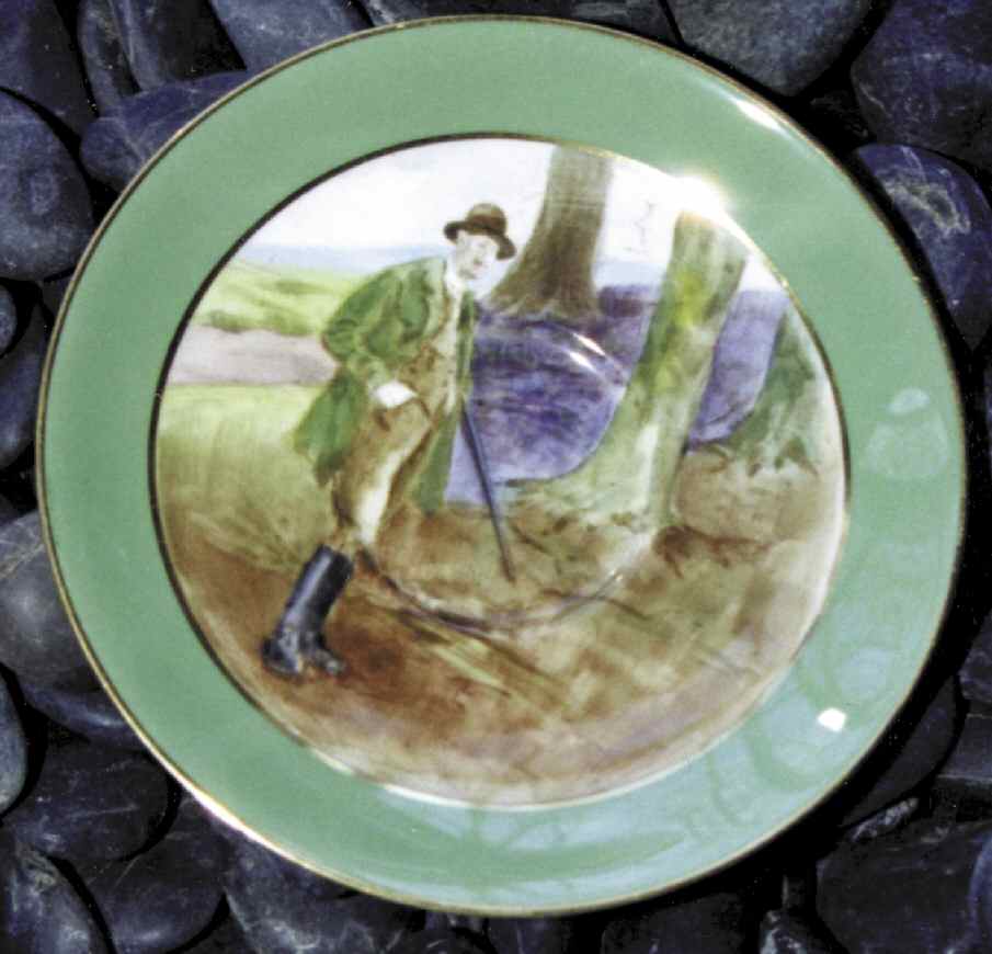 New Forest Buckhounds Saucer by Spode-1
