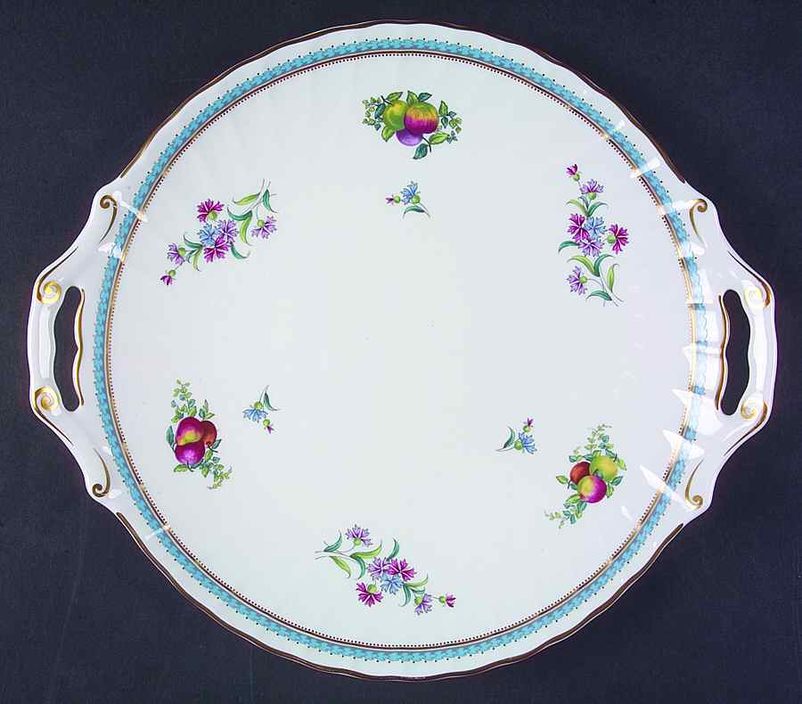 Trapnell Handled Cake Plate by Spode-1