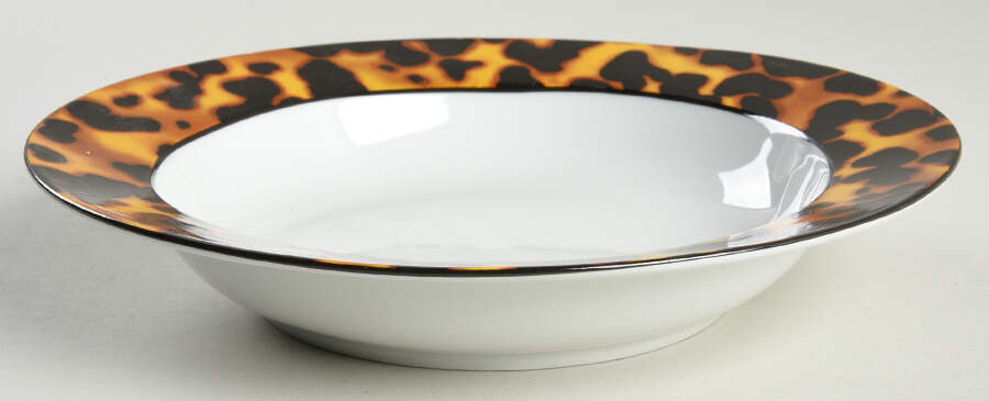 Tortoise Rim Soup Bowl by Sakura-1