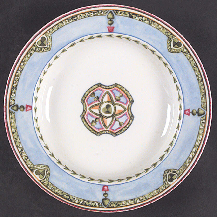 Topiary Garden Rim Soup Bowl by Sadek-1