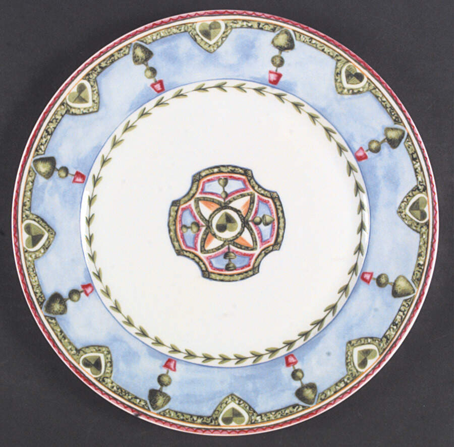 Topiary Garden Dinner Plate by Sadek-1