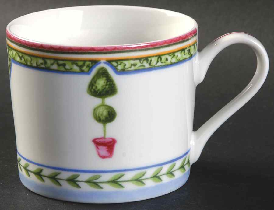 Topiary Garden Flat Cup by Sadek-1