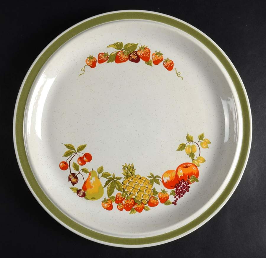 Petit Fruit 12" Chop Plate (Round Platter) by Stonecrest (JI)-1