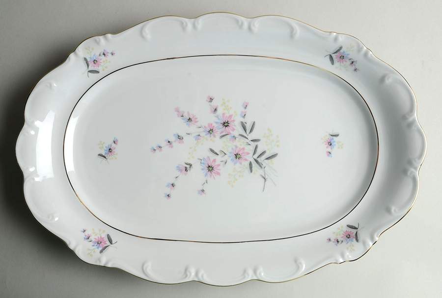 SCH170 15" Oval Serving Platter by Schumann - Bavaria-1