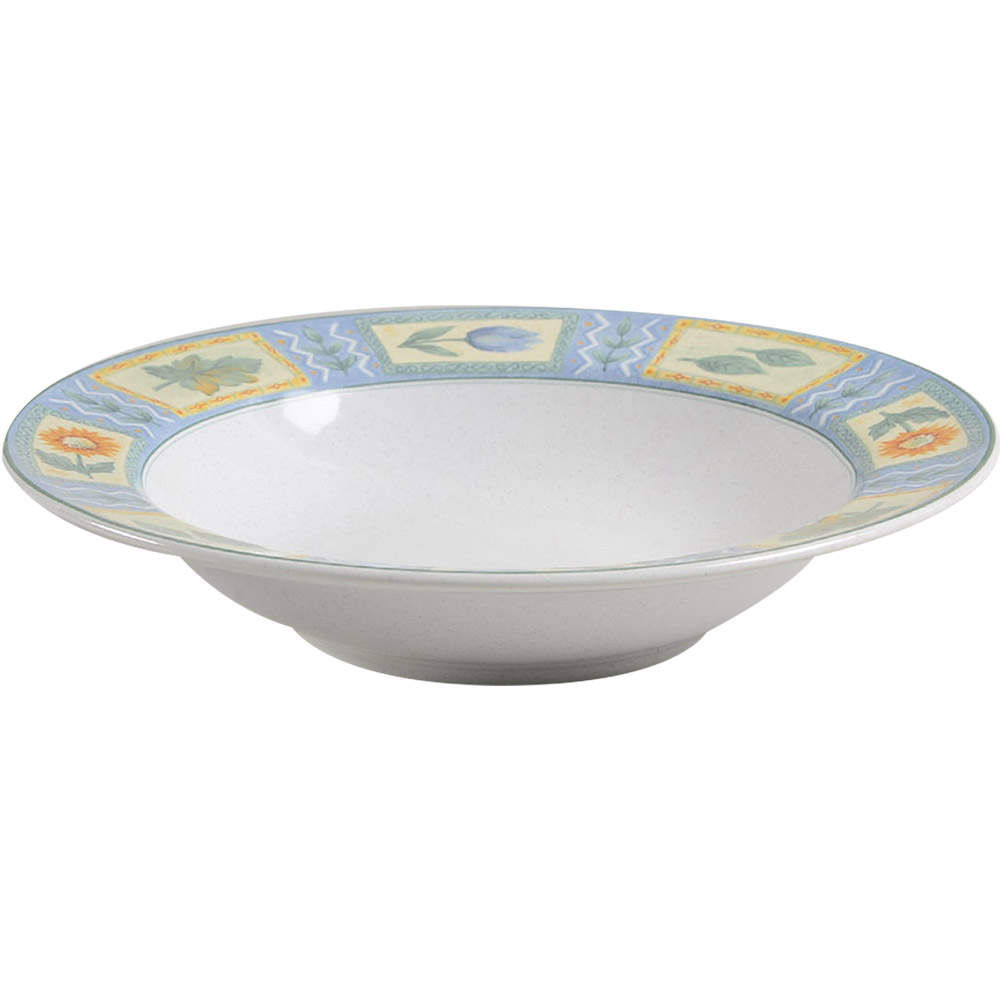 Spring Parade Rim Soup Bowl by Studio Nova-1